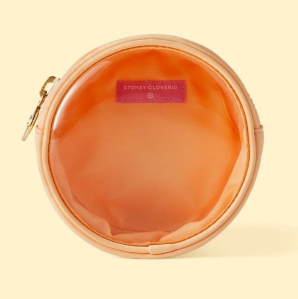 Stoney Clover Round Pouch Bag Orange - Picture 9 of 9
